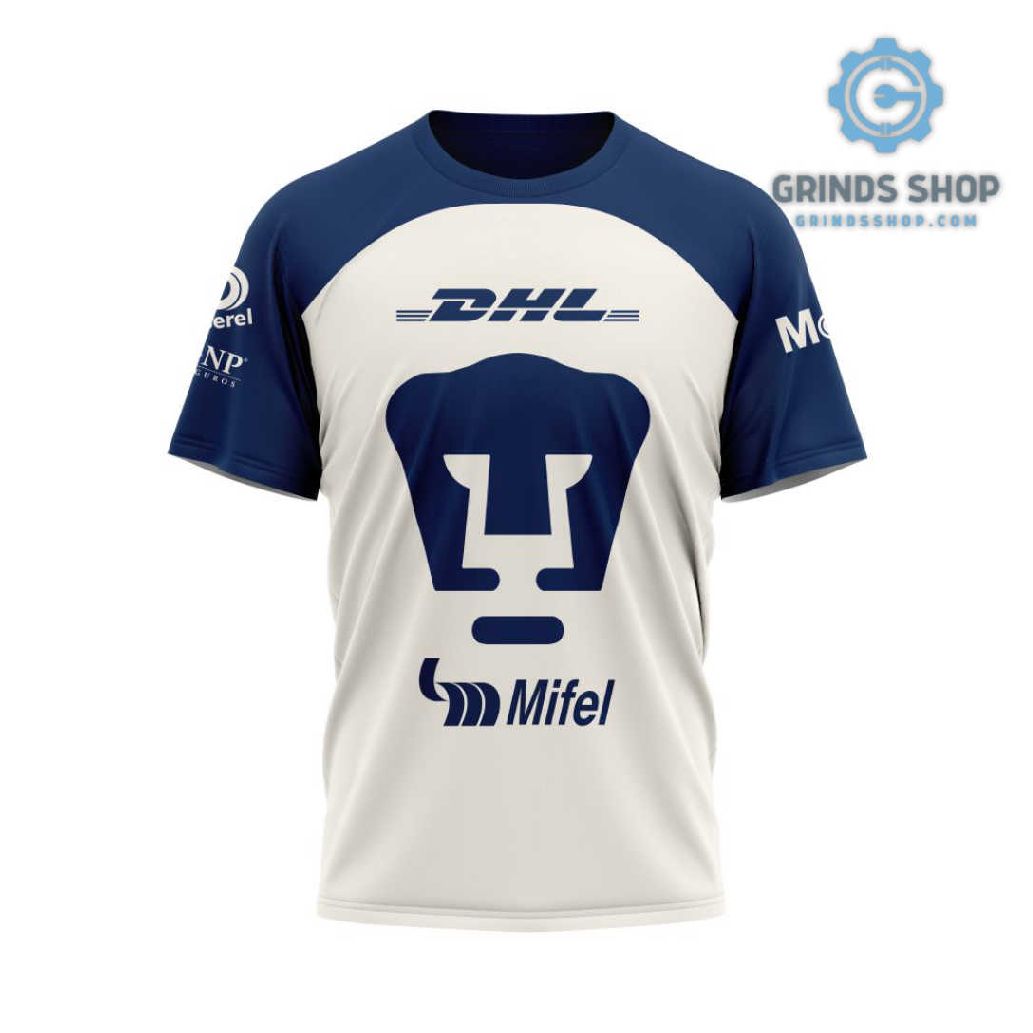 Liga Mx Pumas Unam 2022 2023 Home Kits Personalized T Shirts 1695740371420 Wya5c - Grinds Shop