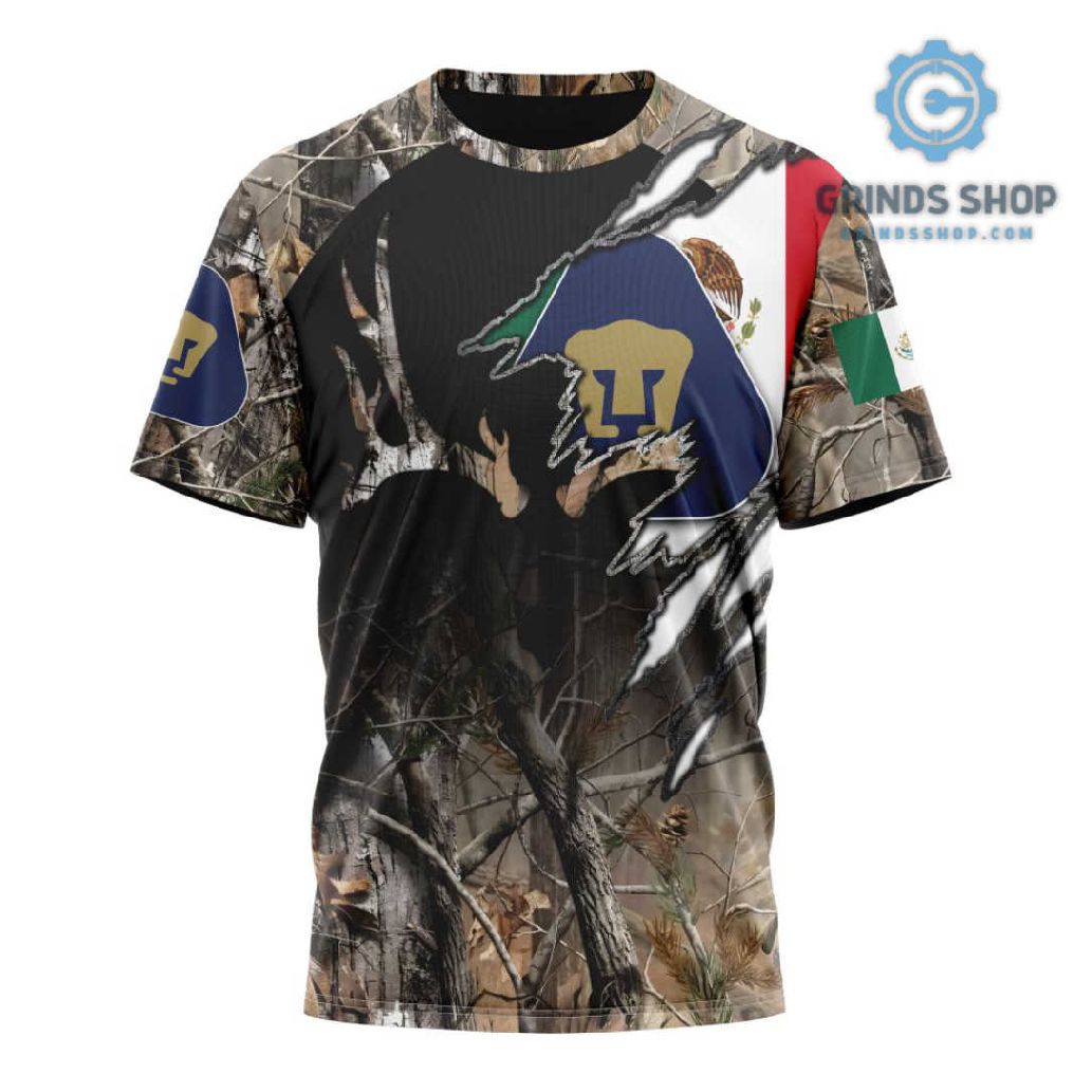 Liga Mx Pumas Unam Special Camo Hunting Personalized T Shirts 1695740848787 9zqij - Grinds Shop