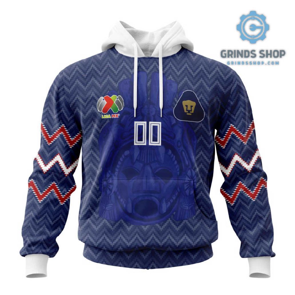 Liga Mx Pumas Unam Specialized Team Jersey With Maya Personalized Hoodie 1695741206608 Yk7sf - Grinds Shop