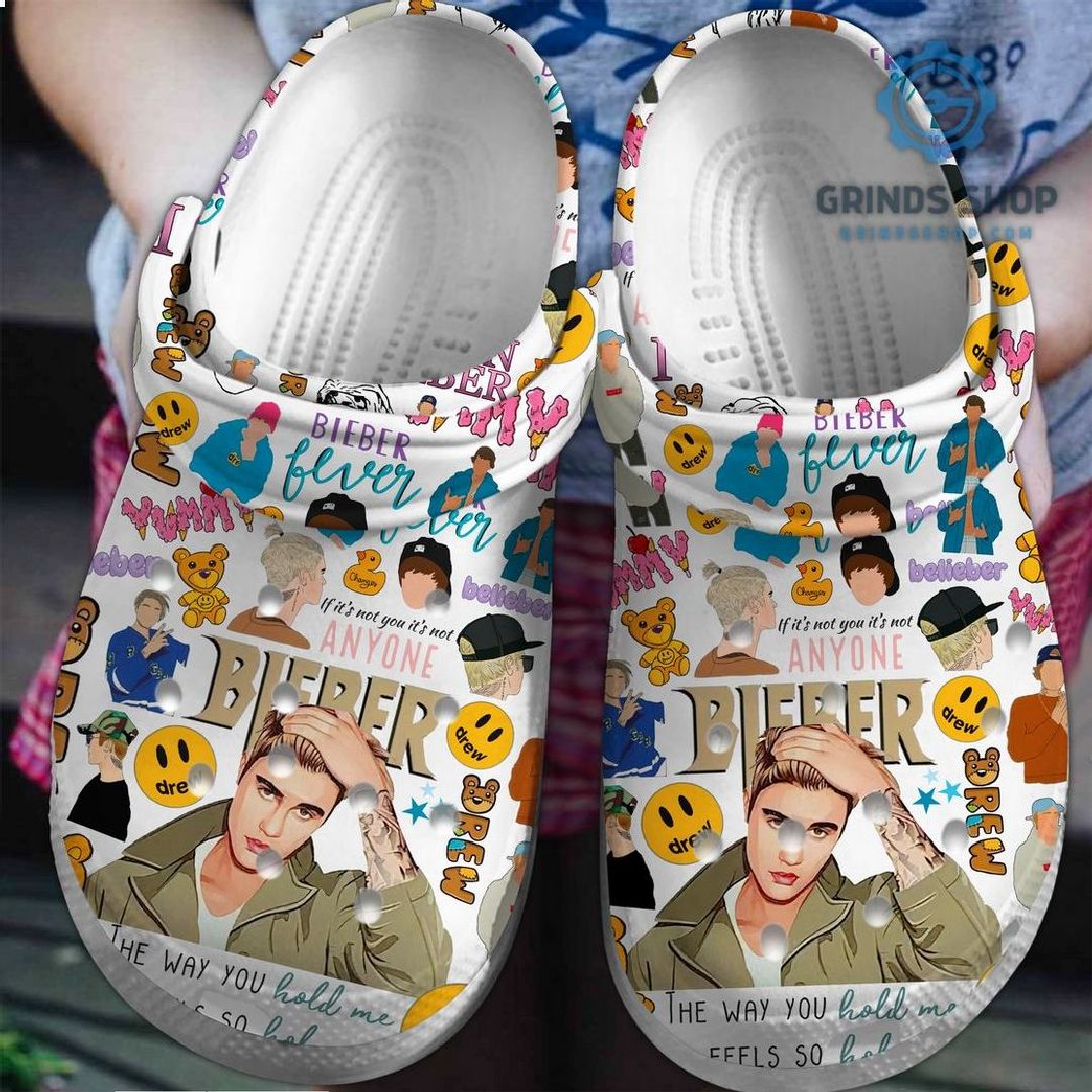 Justin Bieber Funny Singer Clogband Crocs Shoes 1 J9s2t - Grinds Shop