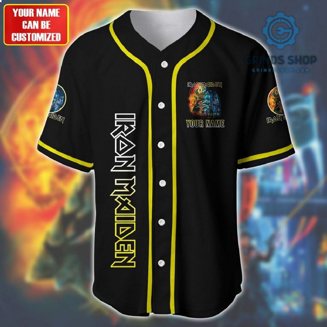 Name Iron Maiden Tour Personalized Baseball Jersey Shirt 1 Hf8kx - Grinds Shop