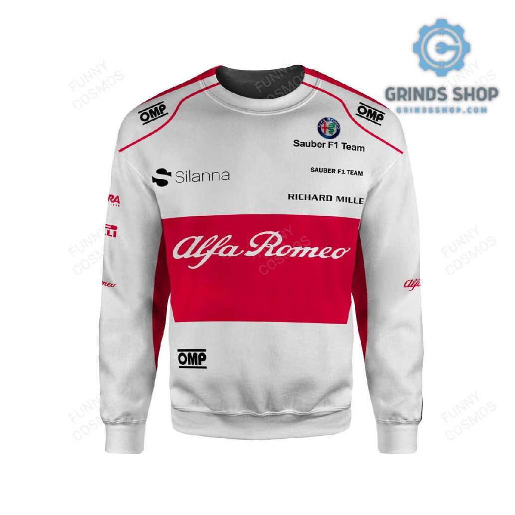 Alfa Romeo Sauber F1 Team Formula One Grand Prix 2018 Sweater 1696342603207 Jbu5i - Grinds Shop