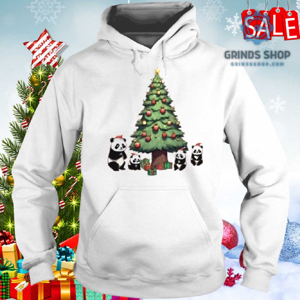 Christmas Tree Pandas Shirt 1698677594148 Xo3wz - Grinds Shop