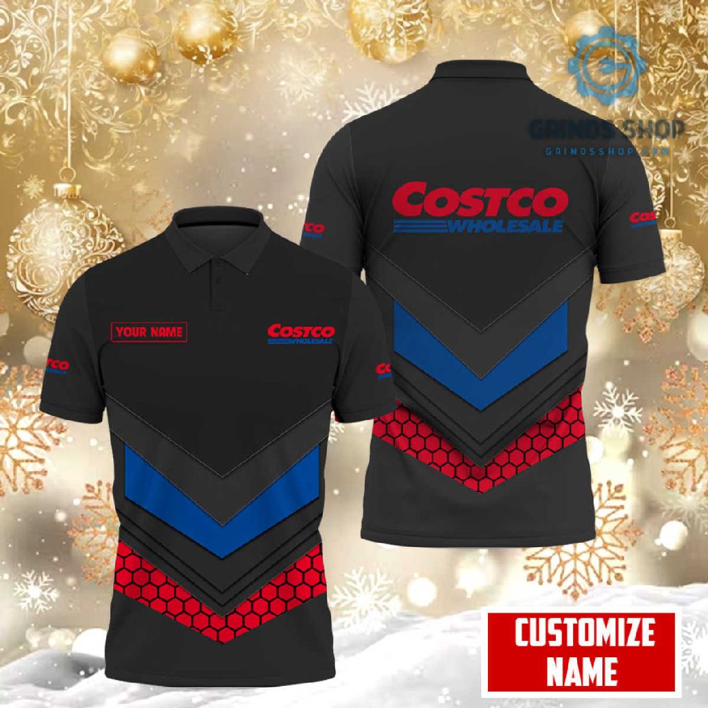 Costco Custom Name Polo Shirts 1697126008298 Sn4pk - Grinds Shop