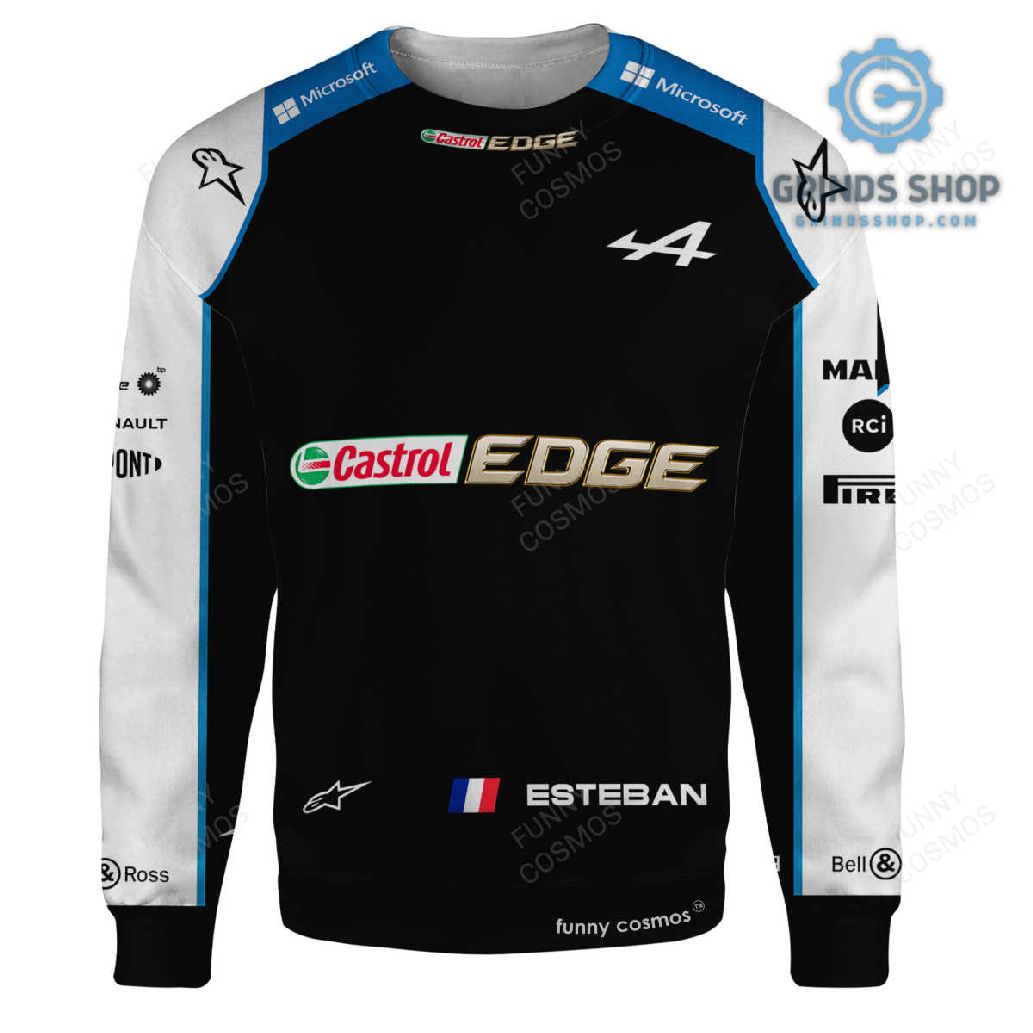 Esteban Ocon Formula 1 2023 Racing Sweater 1696342740609 1fqpz - Grinds Shop