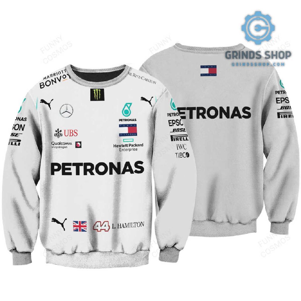 Lewis Hamilton Mercedes Amg W10 Formula One Sweater 1696342877651 Akrft - Grinds Shop