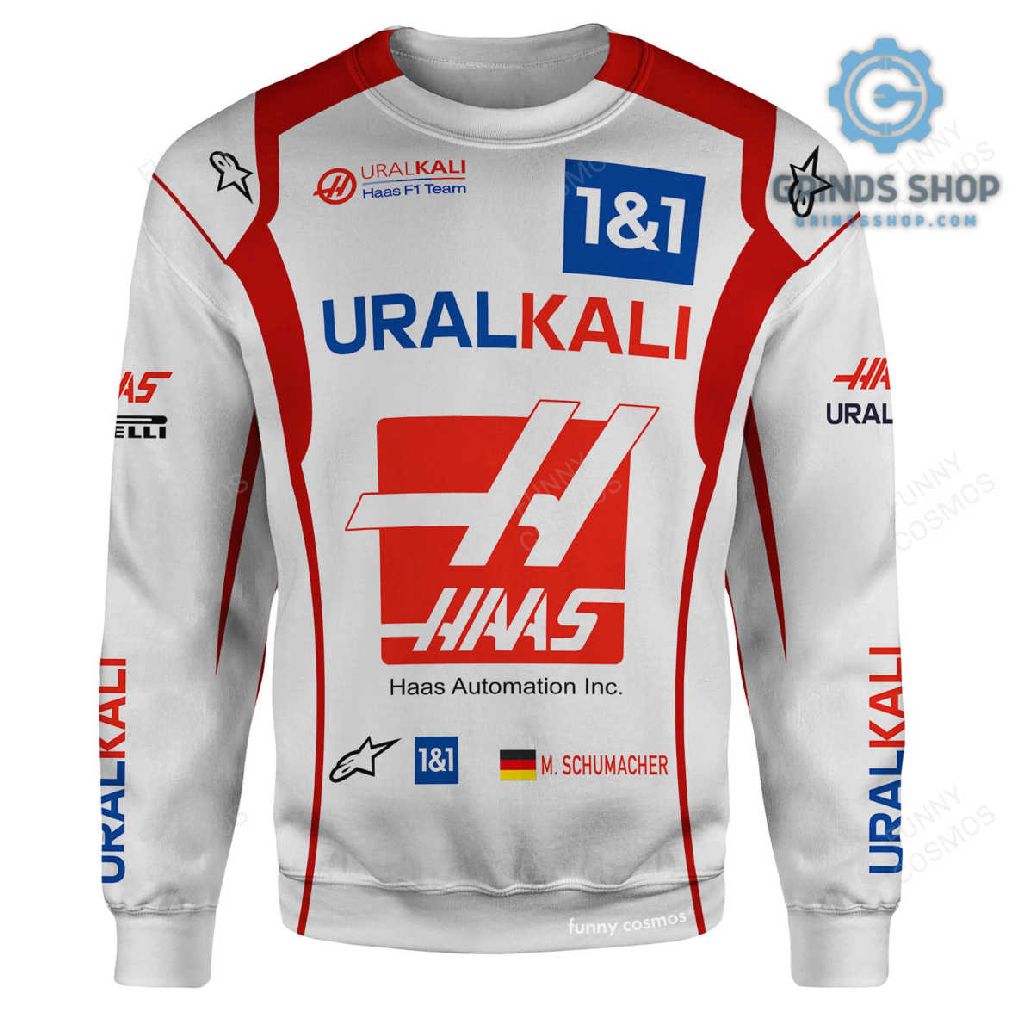 Mick Schumacher Formula 1 2023 Racing Sweater 1696342956483 Xhq0d - Grinds Shop