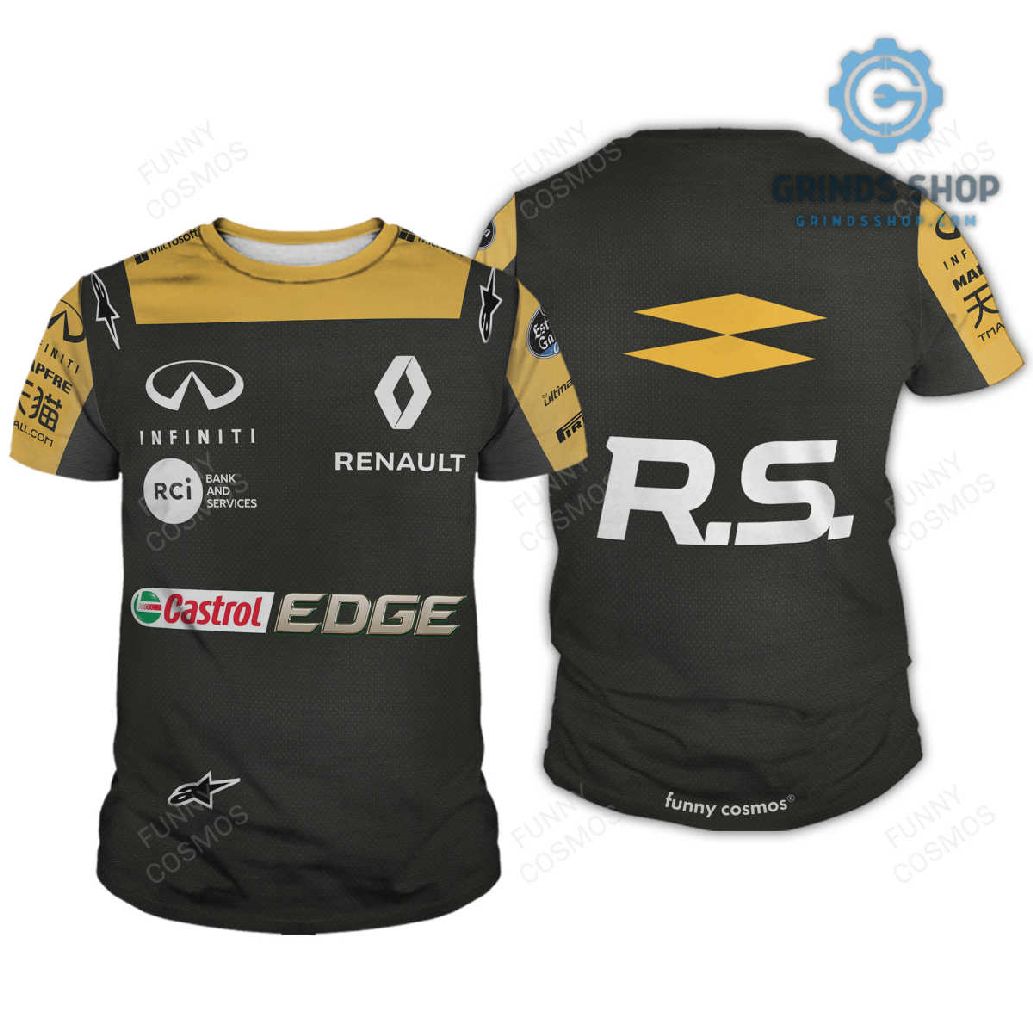 Nicolas Hulkenberg Renault Formula One Grand Prix 2018 T Shirt 3d 1696342978676 Fkmne - Grinds Shop