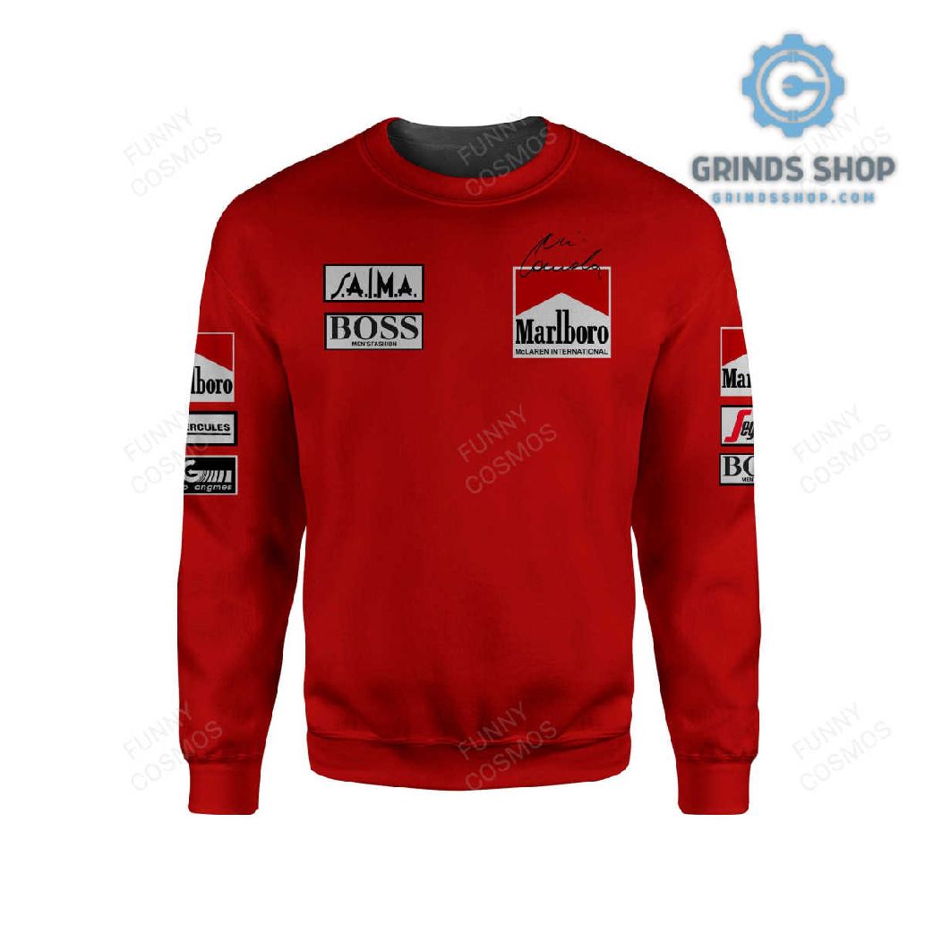 Nikki Lauda Mclaren Team 1984 Formula One Grand Prix Sweater 1696343002446 85twl - Grinds Shop