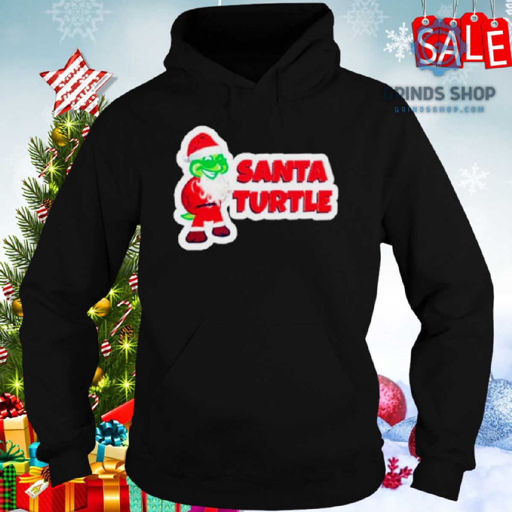Santa Turtle Merry Christmas Shirt 1698679452205 Yvssh - Grinds Shop