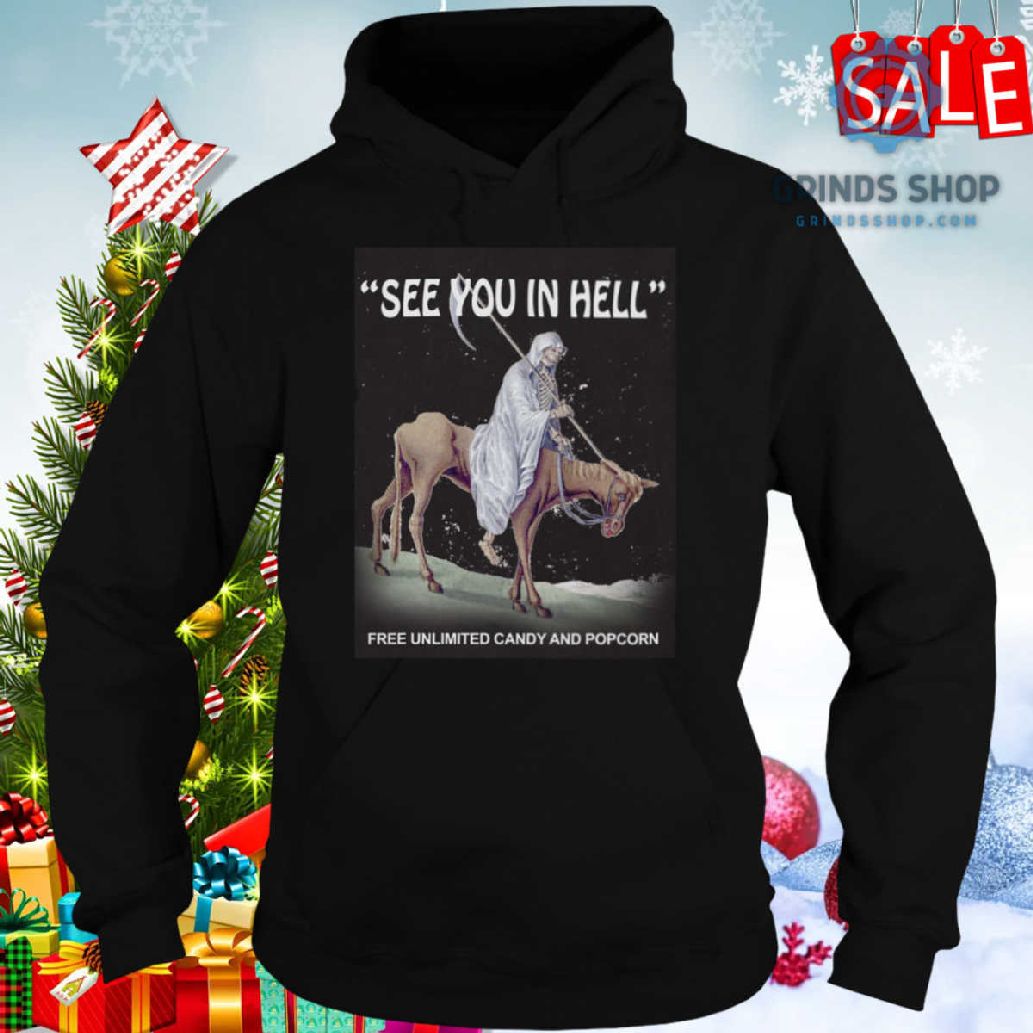 See You In Hell Shirt 1698679475581 Pexw8 - Grinds Shop