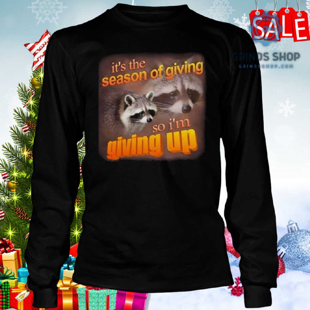 Snazzy Seagull It’S The Season Of Giving So I’M Giving Up Shirt