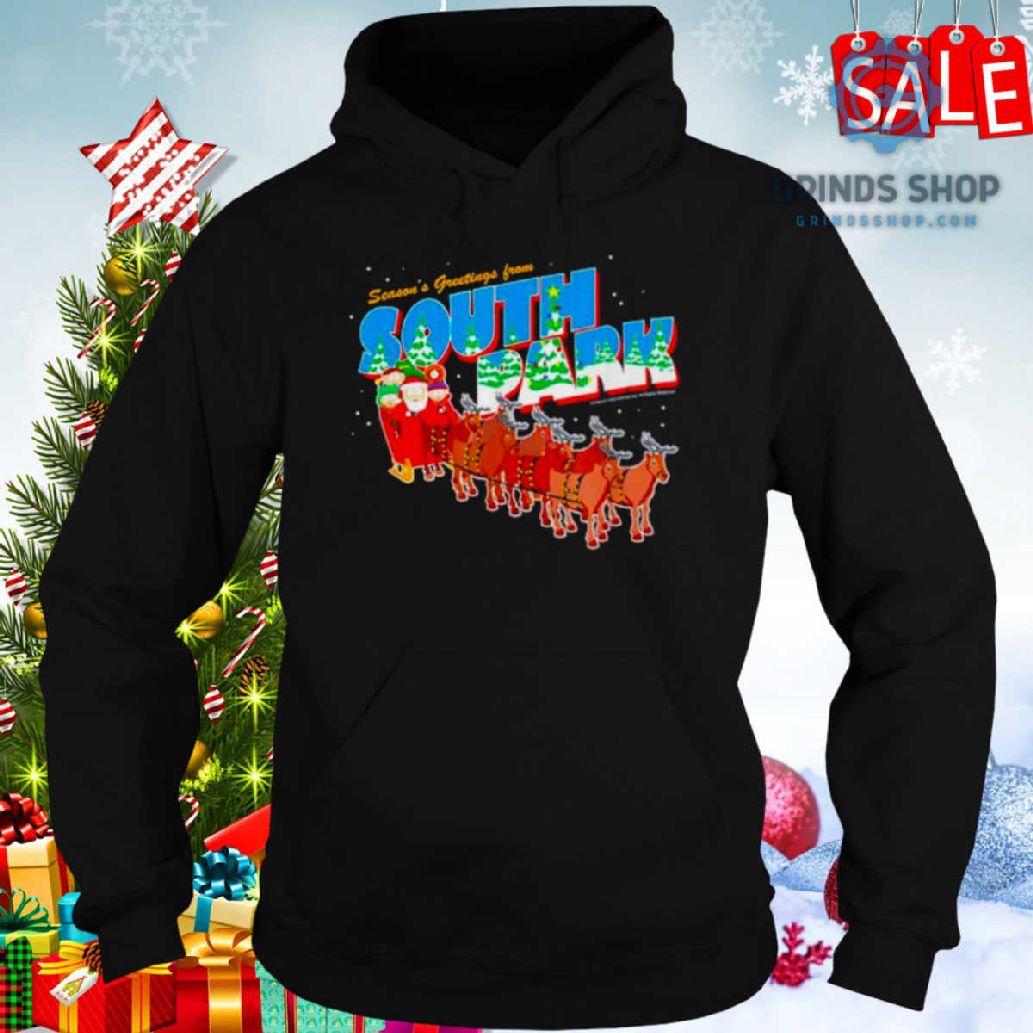 South Park Season Greetings Christmas Shirt 1698679792572 I08xk - Grinds Shop