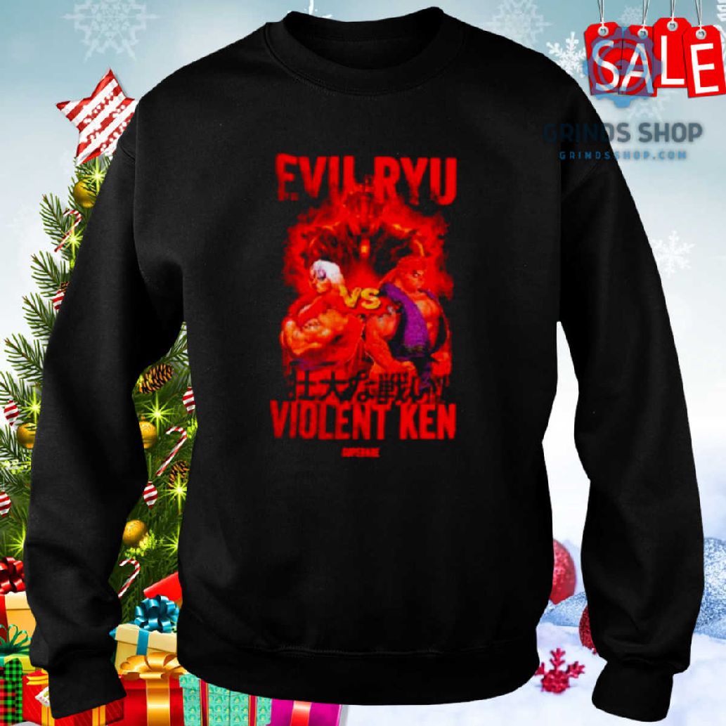 Street Fighter Evil Ryu Vs. Violent Ken Shirt