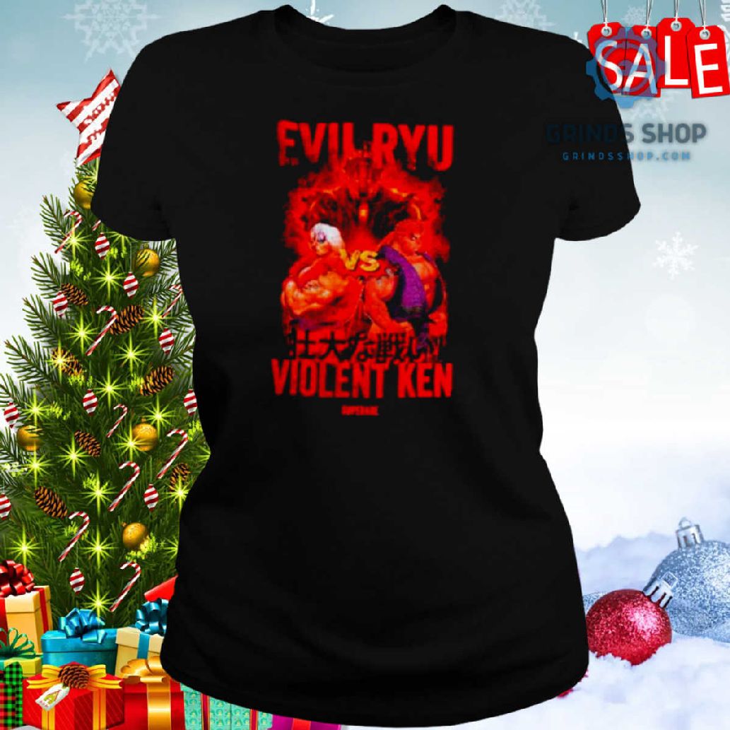 Street Fighter Evil Ryu Vs. Violent Ken Shirt