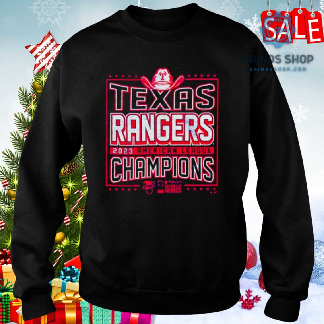 Texas Rangers 2023 American League Champions Roster Shirt