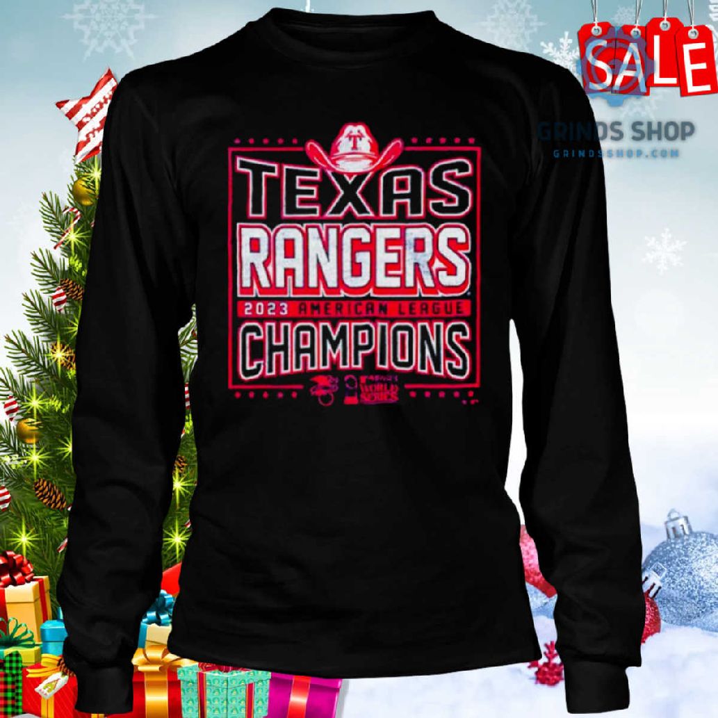 Texas Rangers 2023 American League Champions Roster Shirt