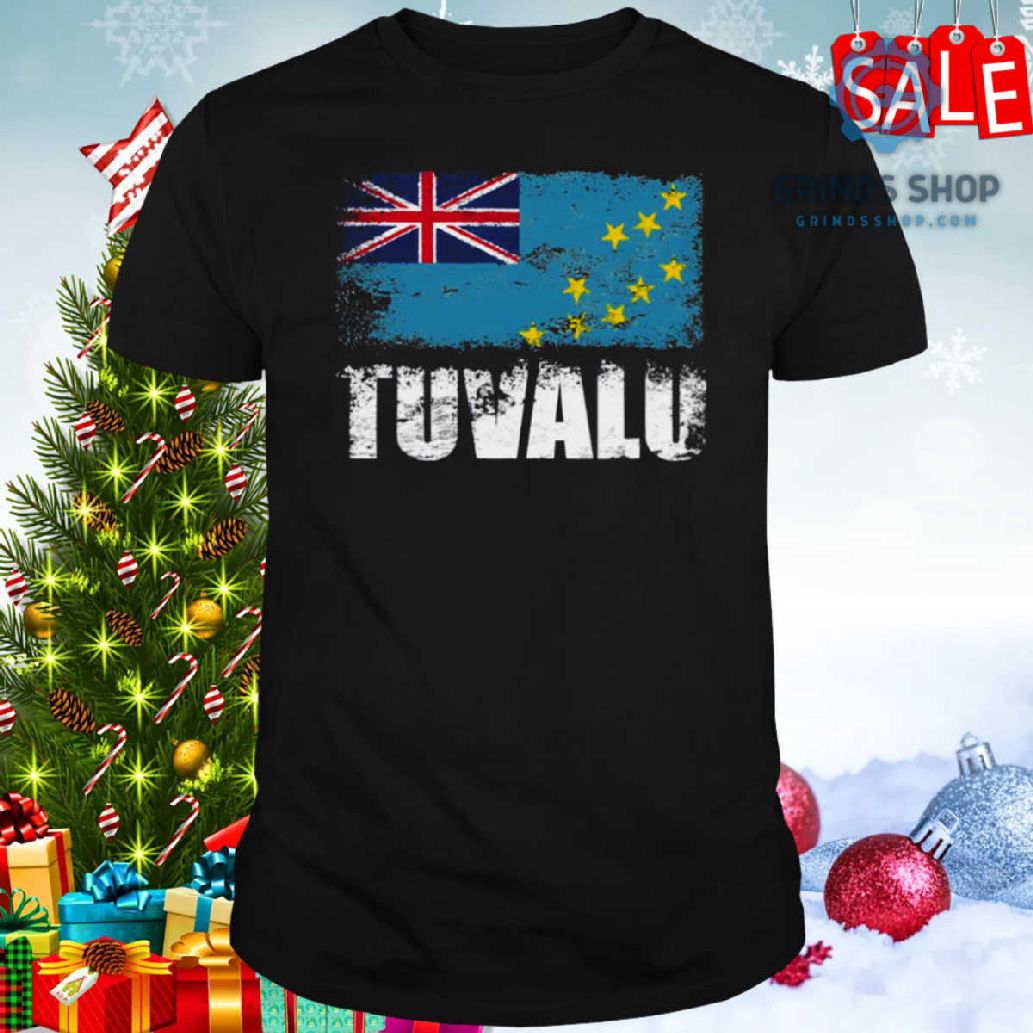Tuvalu Flag Vintage Shirt