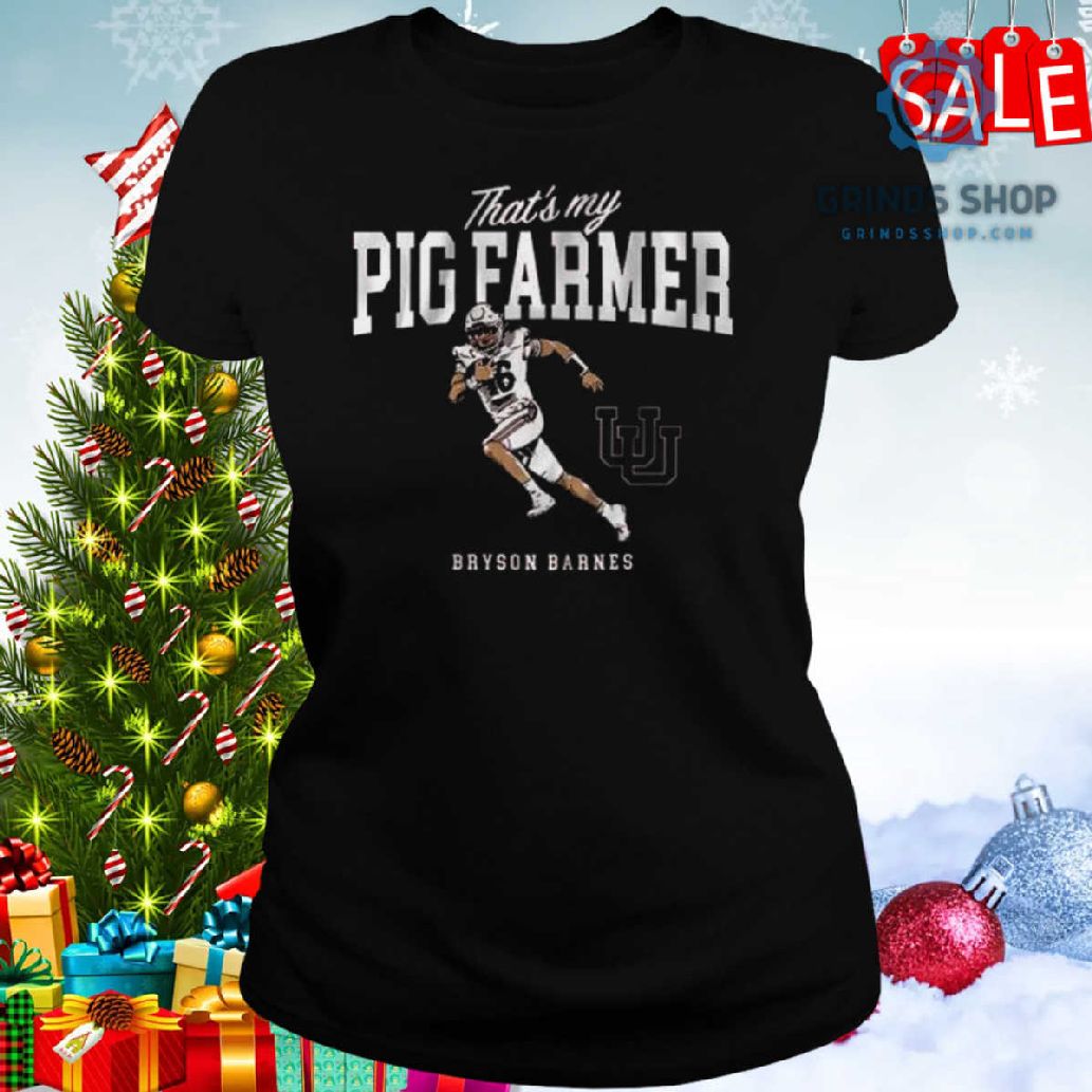 Utah Utes Football Bryson Barnes Pig Farmer Shirt