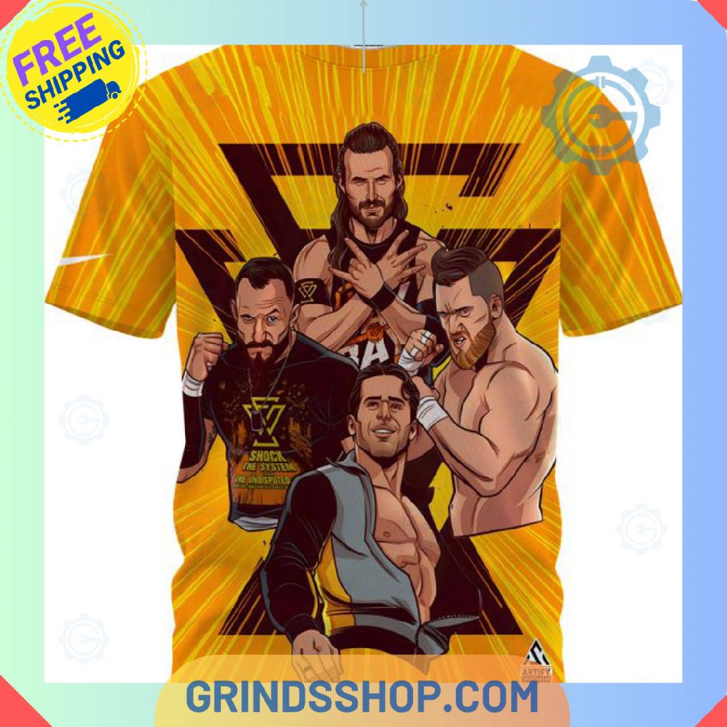 Adam Cole 2c Bobby Fish 2c Kyle O Reilly 2c Roderick Strong Full Printed T Shirt 1 Y2pil - Grinds Shop