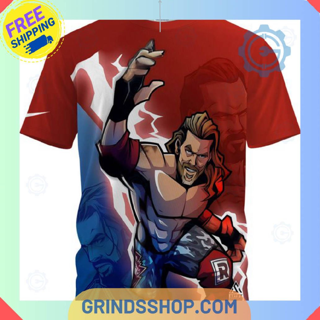 Adam Edge Full Printed T Shirt 1 Vrdou - Grinds Shop