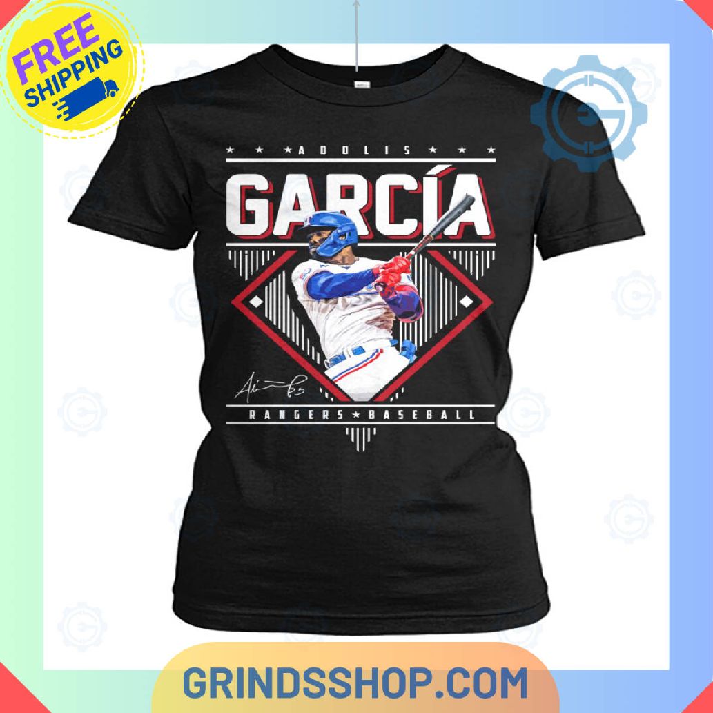 Adolis Garcia Ranger Baseball T-Shirt