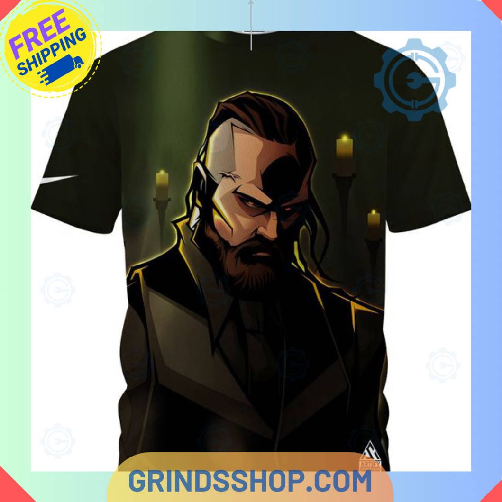 Aleister Black Full Printed T Shirt 1 P9x7j - Grinds Shop