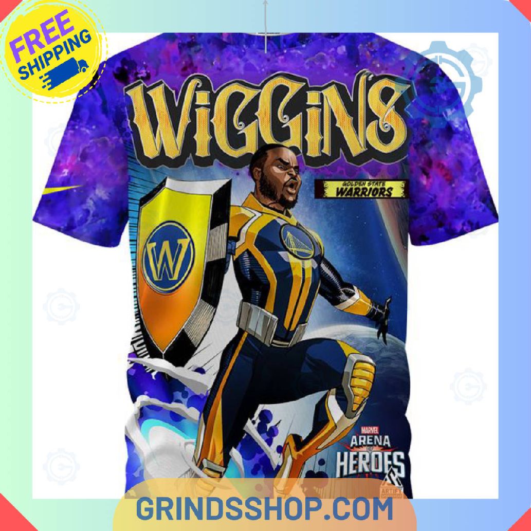 Andrew Wiggins X Marvel Full Printed T Shirt 1 Ysero - Grinds Shop