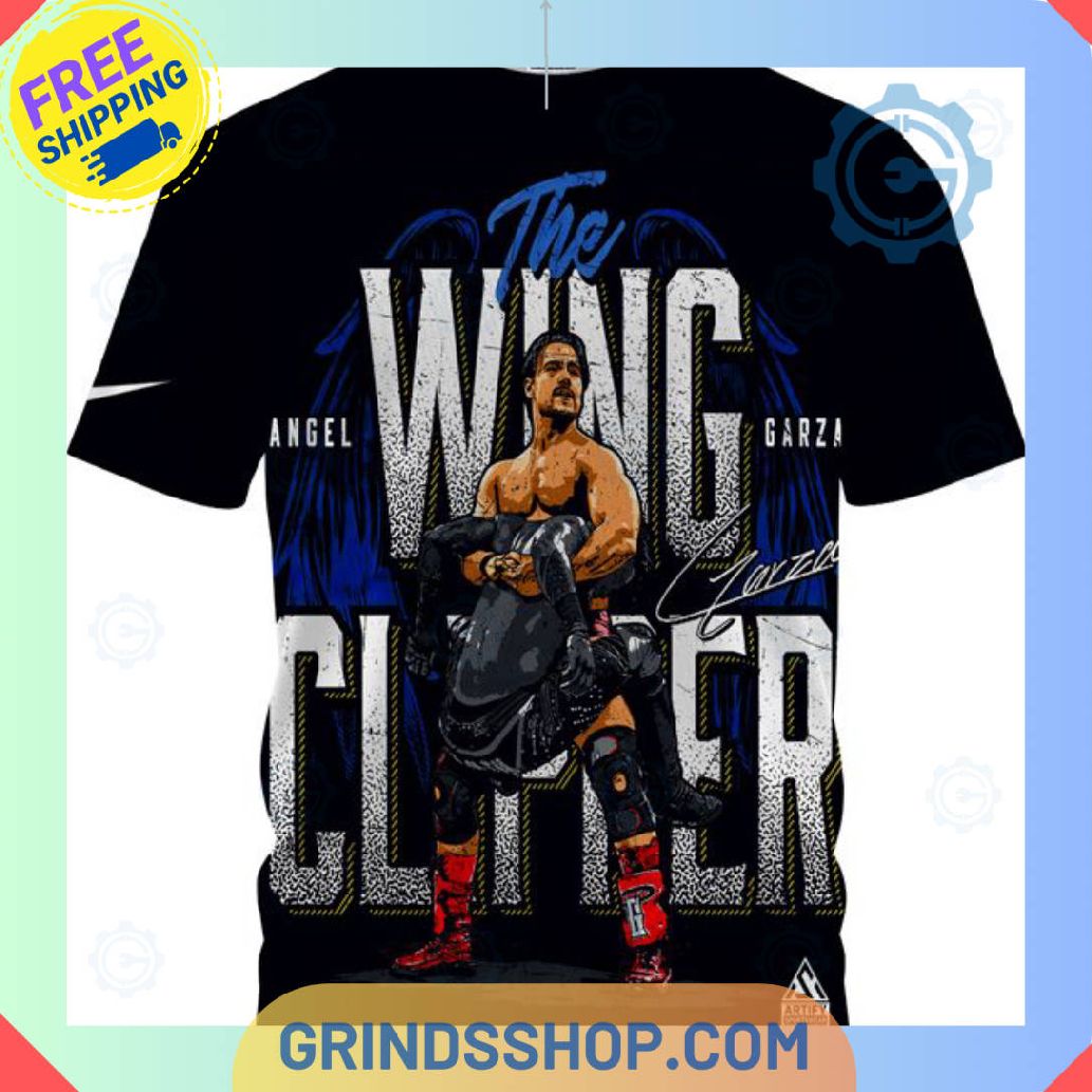 Angel Garza Black T Shirt 1 Sdqkc - Grinds Shop