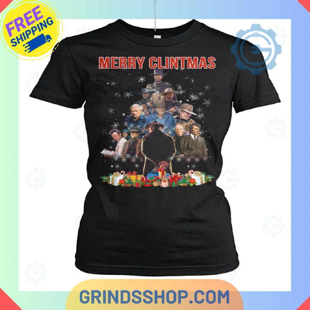 Clint Eastwood Merry Christmas T-Shirt