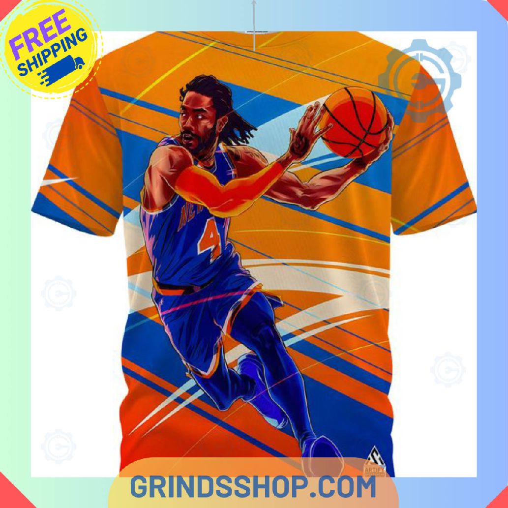 Derrick Rose Full Printed T Shirt 1 96d9n - Grinds Shop