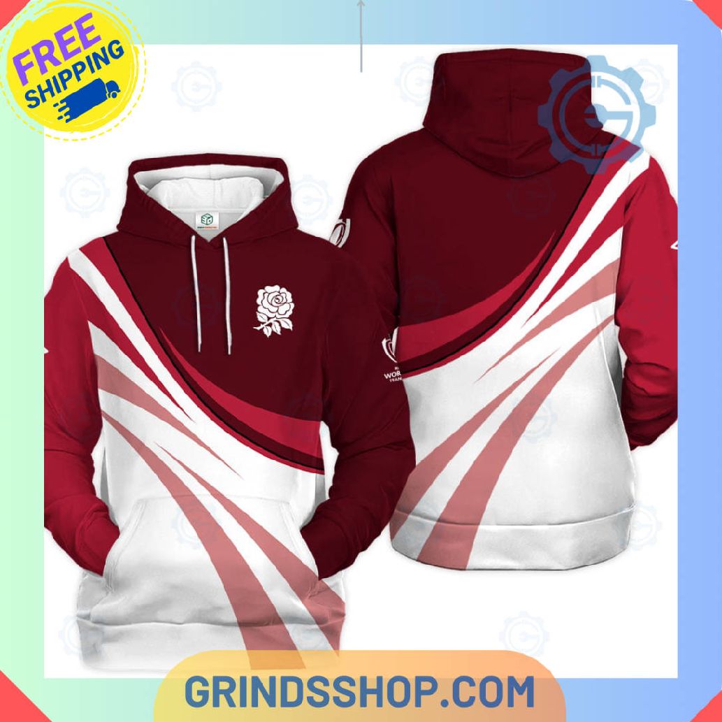 England National Union Team Rugby World Cup 2023 Hoodie 1 9wr9a - Grinds Shop