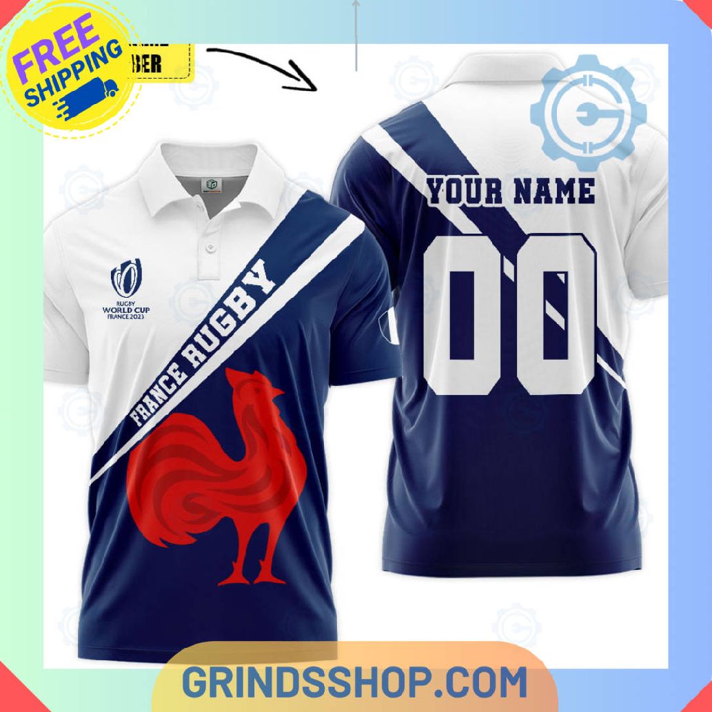 France National Rugby 2023 Union Personalized Polo Shirts 1 Ooq2r - Grinds Shop