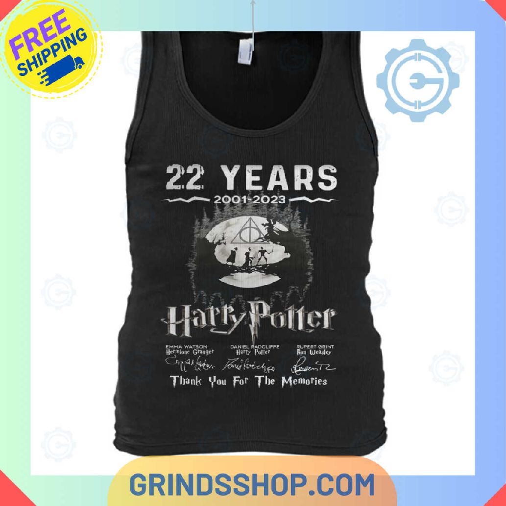 Harry Potter 22 Years Tank Top 1698936707142 Yoqre - Grinds Shop