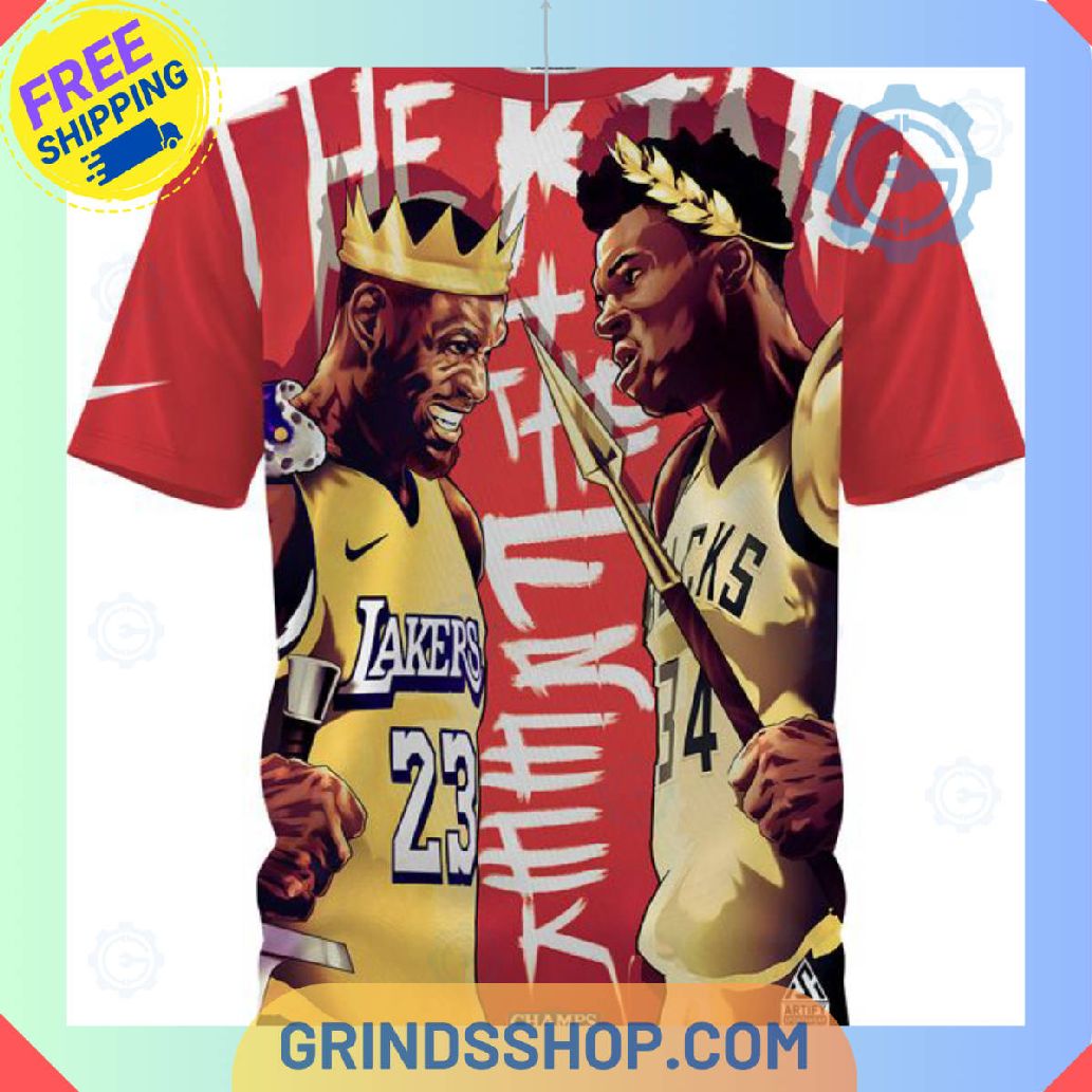 Lebron James 26 Giannis Antetokounmpo Full Printed T Shirt 1 Mqnct - Grinds Shop