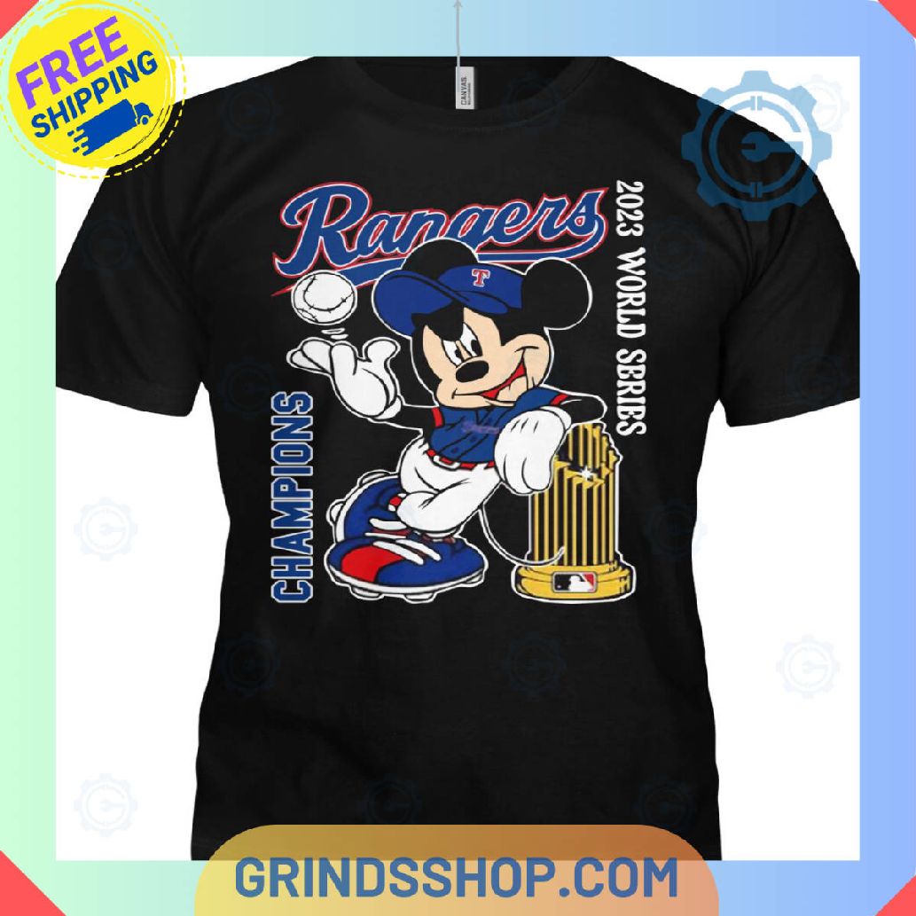 Mickey Rangers Champions 2023 T-Shirt
