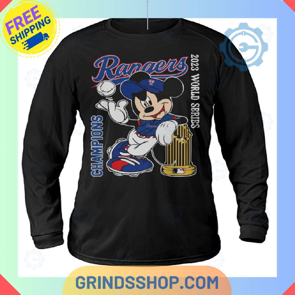 Mickey Rangers Champions 2023 T-Shirt
