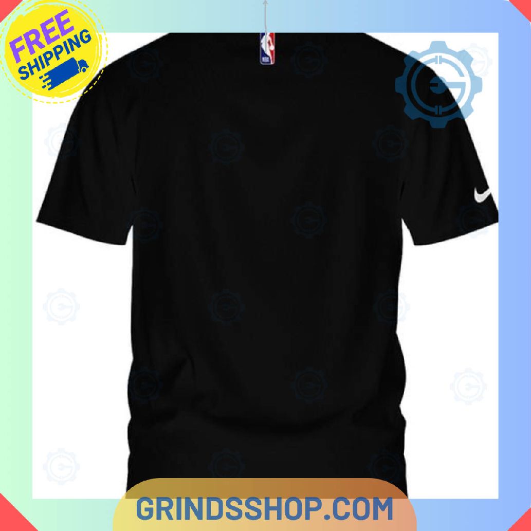 Milwaukee Bucks Black T Shirt 1 0daul - Grinds Shop