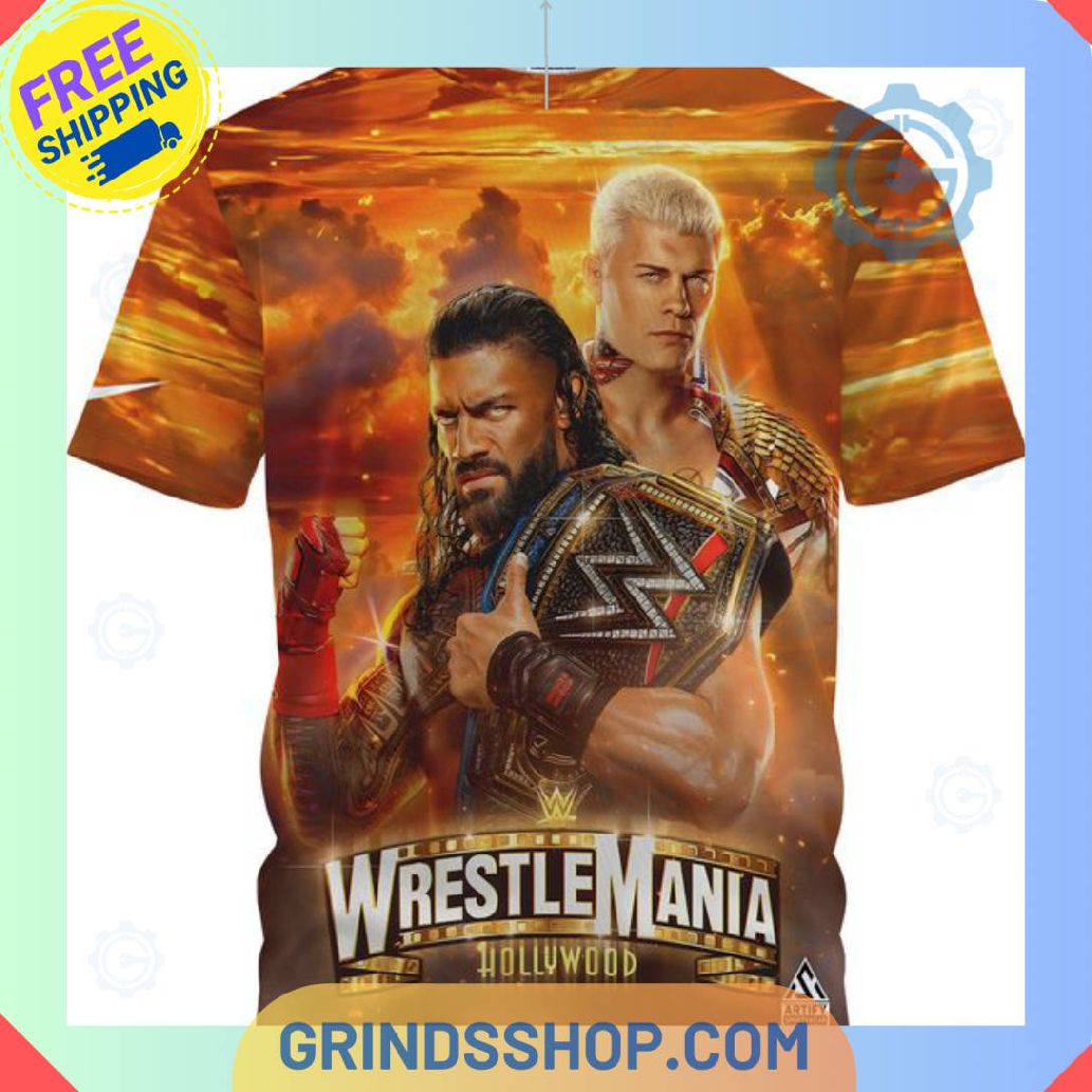 Roman Reigns 2c Cody Rhodes Full Printed T Shirt 1 Iwg1q - Grinds Shop