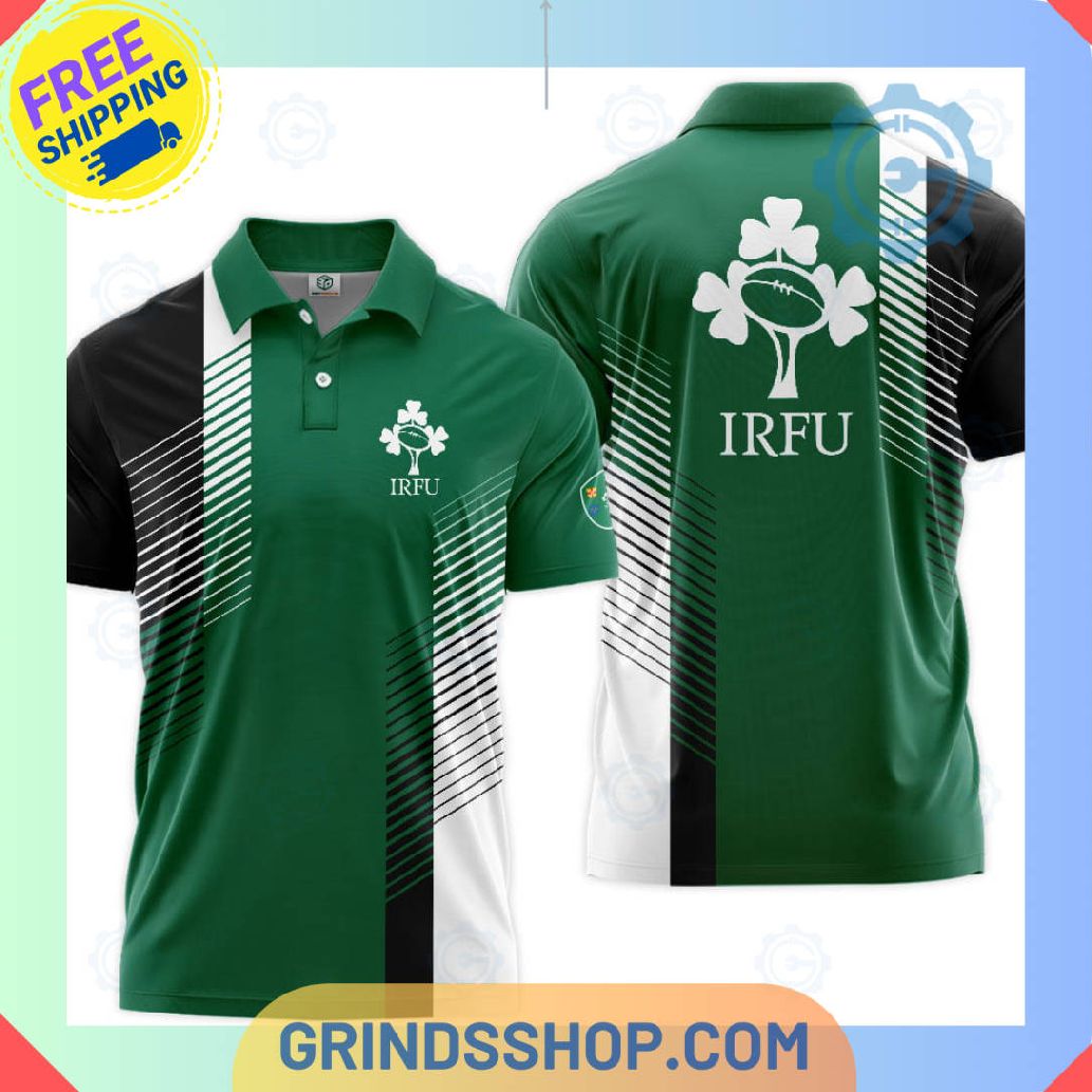 Rugby World Cup 2023 Ireland National Rugby Union Team Green Polo Shirts 1 8pr7k - Grinds Shop