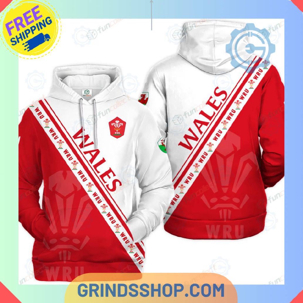 Rugby World Cup 2023 Welsh National Rugby Union Hoodie 1 Cwopi - Grinds Shop