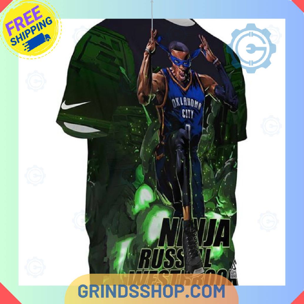 Russell Westbrook Full Printed T Shirt 1 Kukld - Grinds Shop