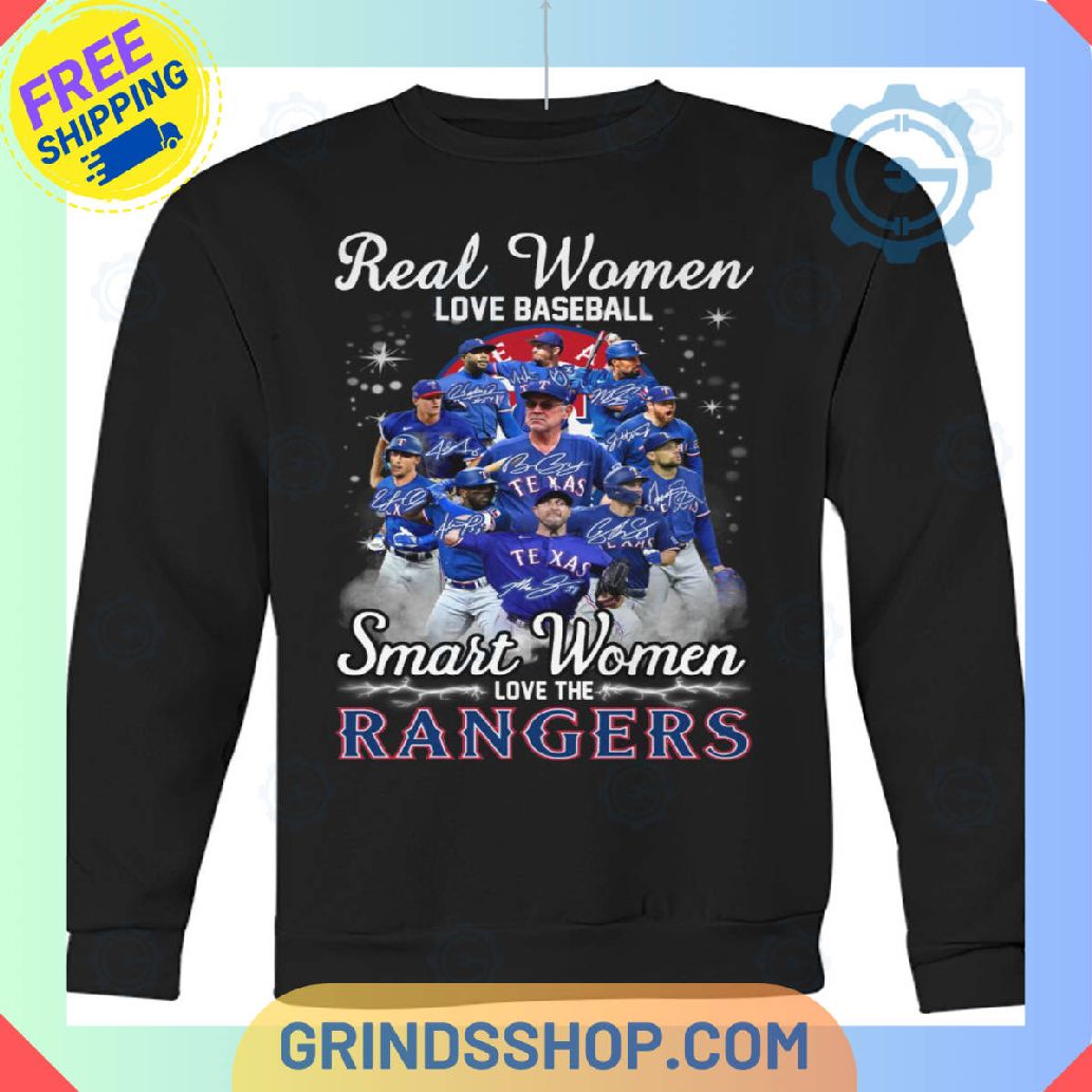 Smart Women Love The Rangers T-Shirt