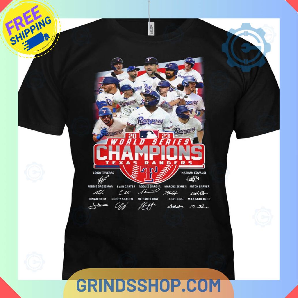 Texas Rangers Baseball Champions 2023 T-Shirt