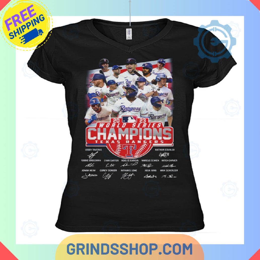Texas Rangers Baseball Champions 2023 T-Shirt