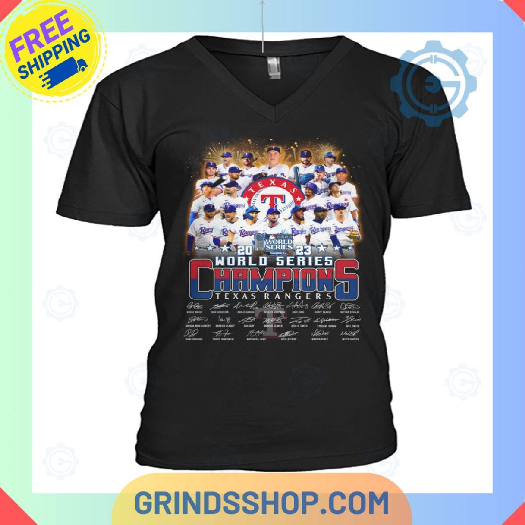 Texas Rangers World Series Champions 2023 T-Shirt