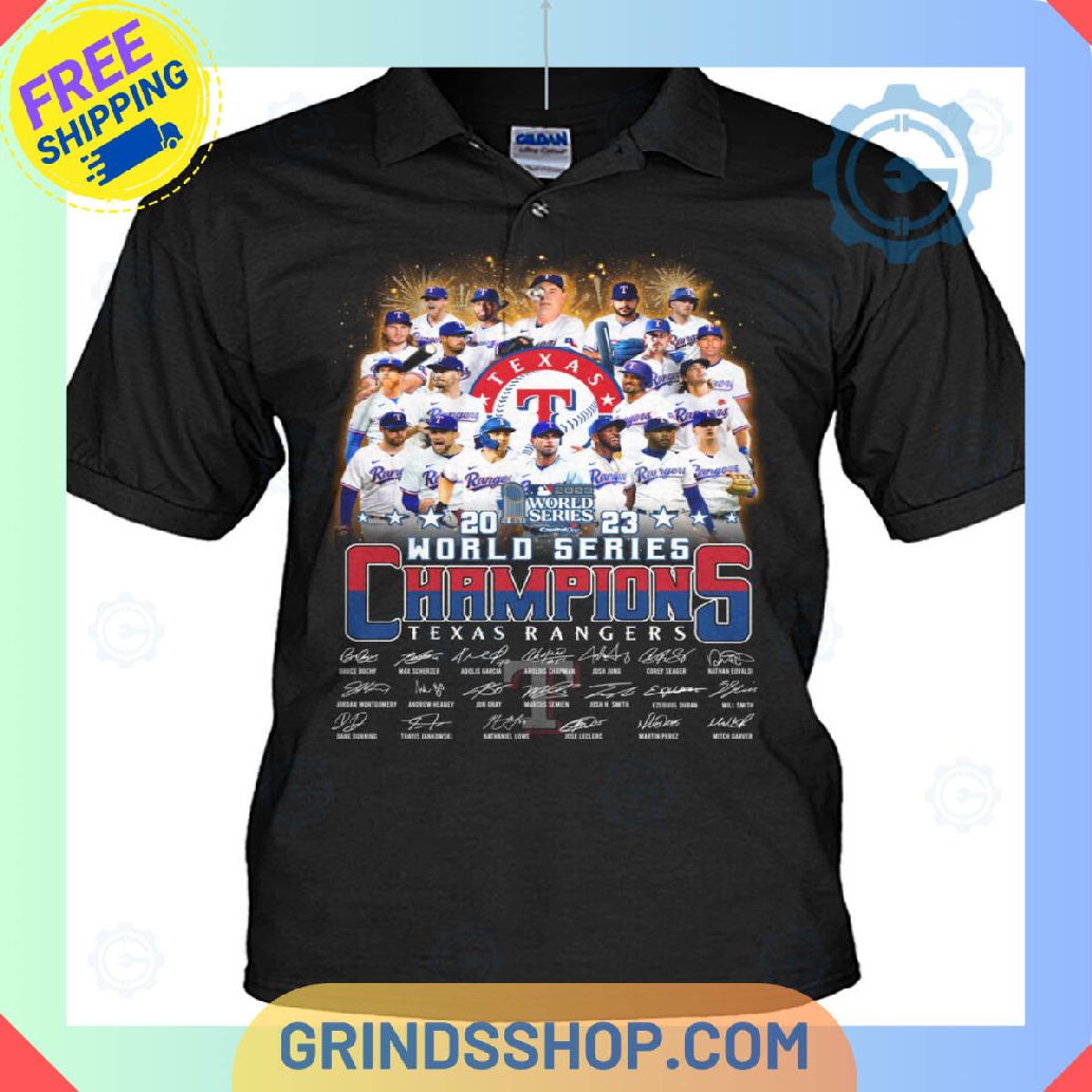 Texas Rangers World Series Champions 2023 T-Shirt