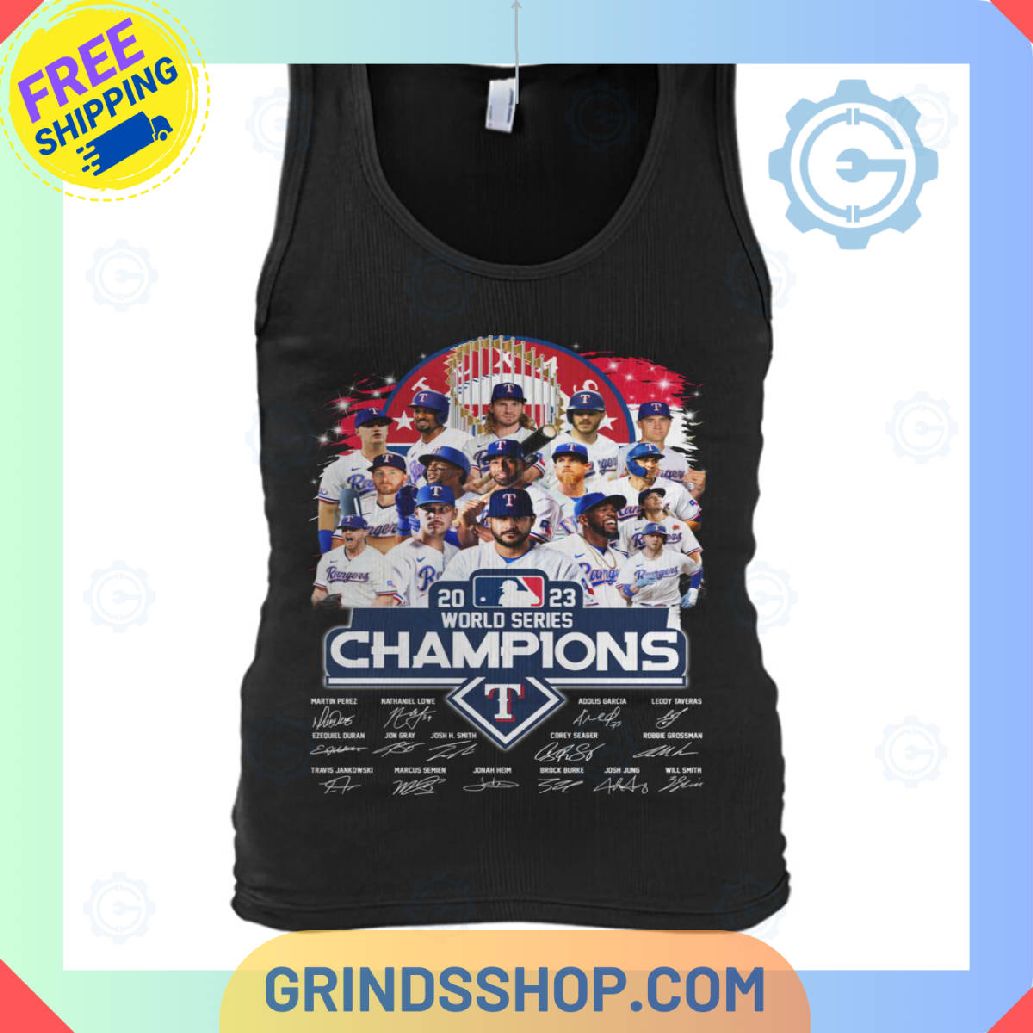 Texas Rangers World Series Champions T-Shirt
