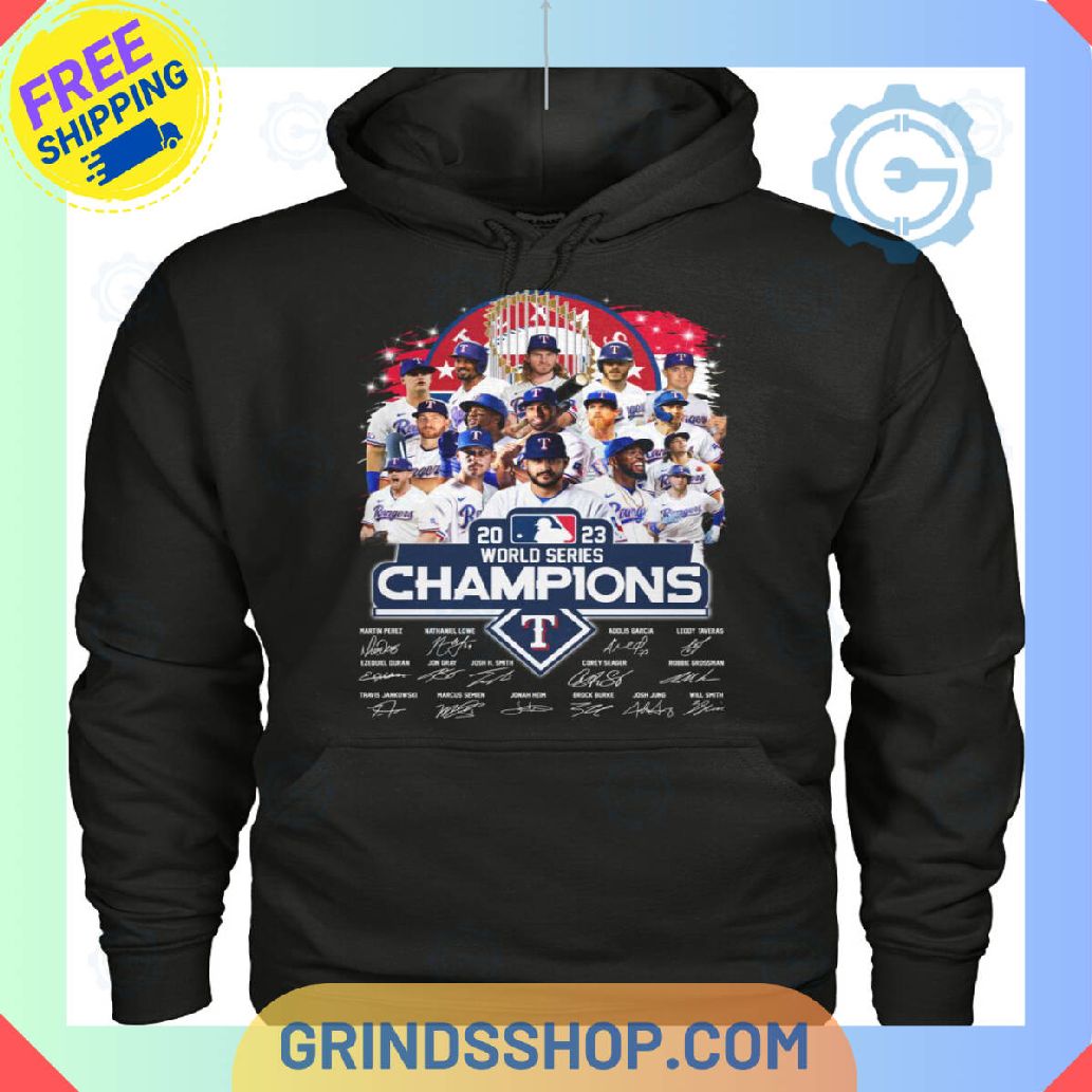 Texas Rangers World Series Champions T-Shirt