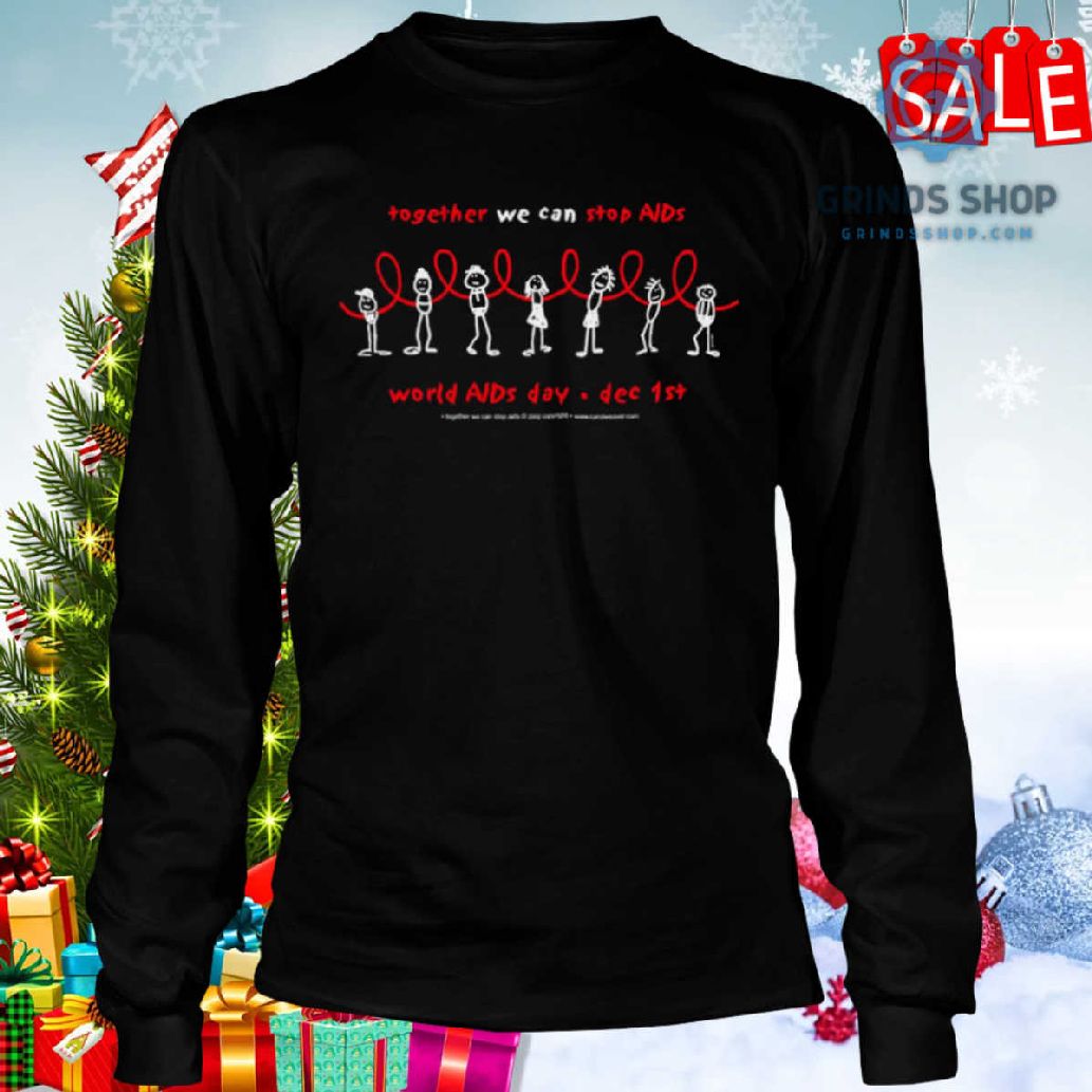 World Aids Day Together We Can Stop Shirt